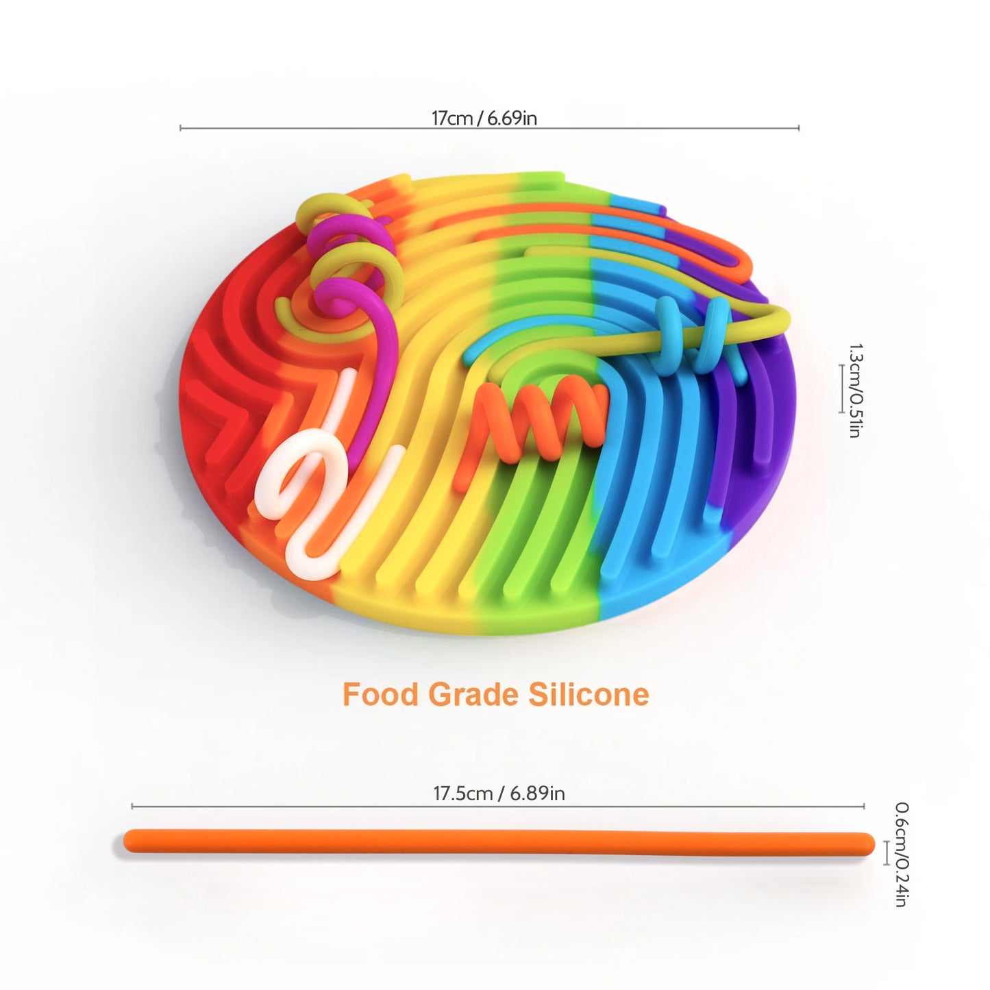 KiddiTouch Sensory Board, Sensory Activity Board, Sensory Toys for Kids with Autism & ADHD, Sensory silicone Fidget Toys for Stress & Anxiety Relief, Calming, Focus | Ages 3+