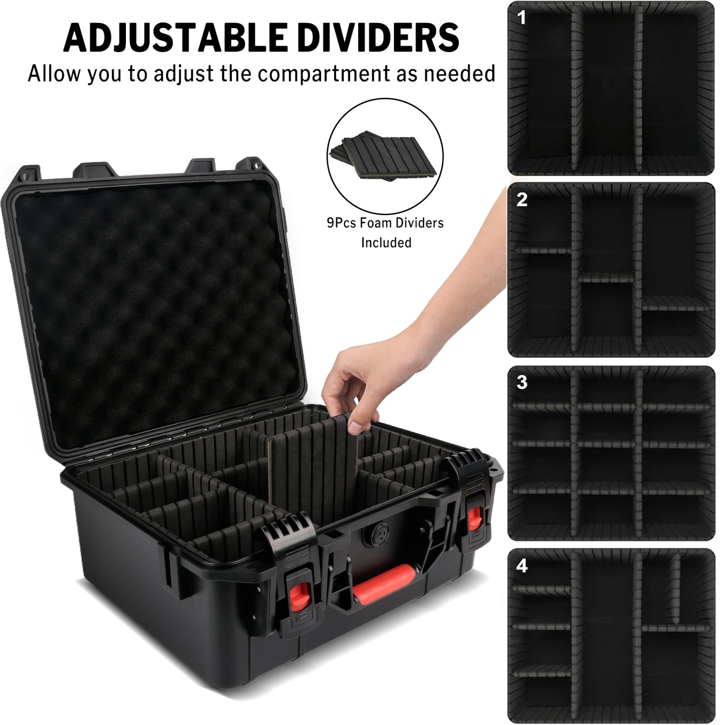 KiddiTouch Graded Trading Card Case, Storage Box for PSA, BGS, SGC, Football, Baseball, Basketball, Sports, Magnetic Cards Holders (Holds 600+ Toploaders)